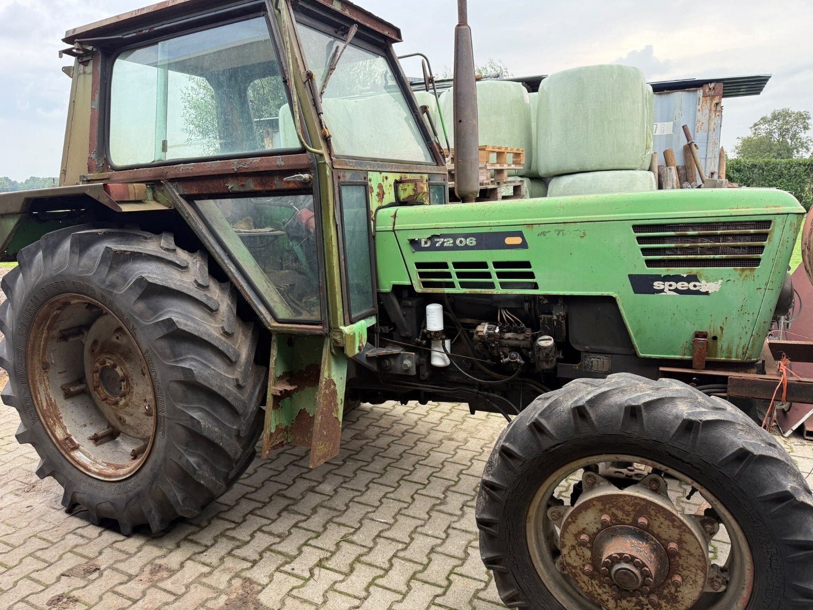 zetor super 50 bosbouw cabine 4x4 deutz 7206 4x4, Tot 2500, Oldtimer, Tot 80 Pk, Ophalen