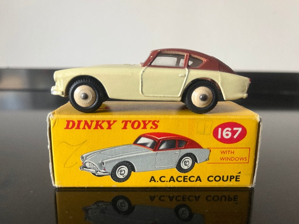 Dinky Toys #167 A.C. Aceca Coupe, Hobby en Vrije tijd, Modelauto's | 1:43, Zo goed als nieuw, Auto, Dinky Toys, Ophalen of Verzenden