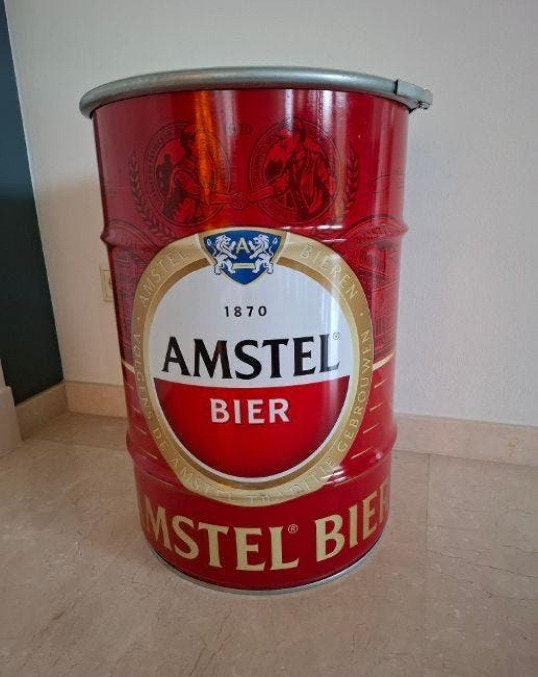 Nieuwe Amstel Bier BBQ / Vuurkorf van olievat, Ophalen, Nieuw, Amstel
