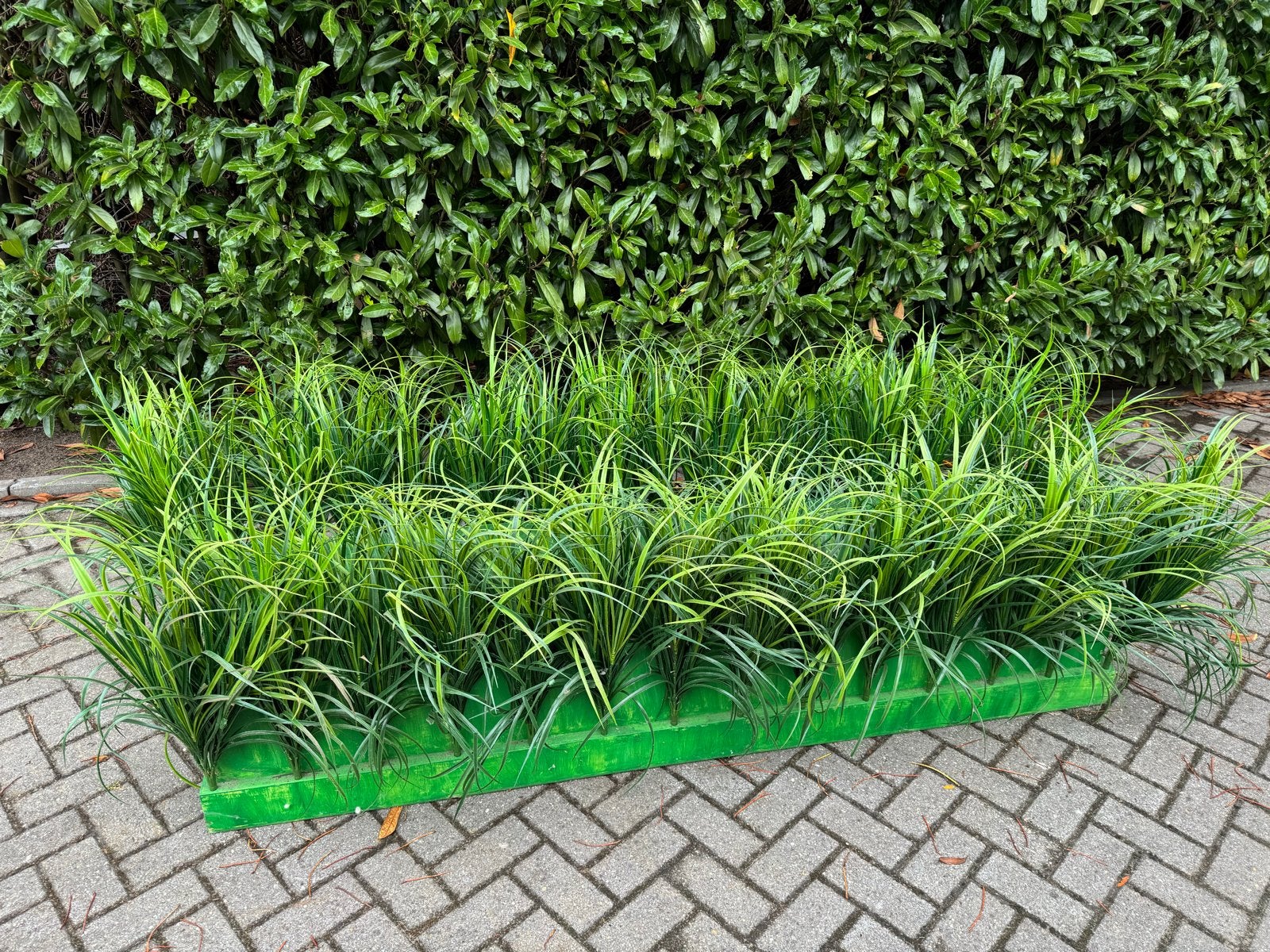 Unieke bakken met kunstgras - ca. 75cm hoog, Ophalen, Gebruikt, Minder dan 10 m², Kunstgras