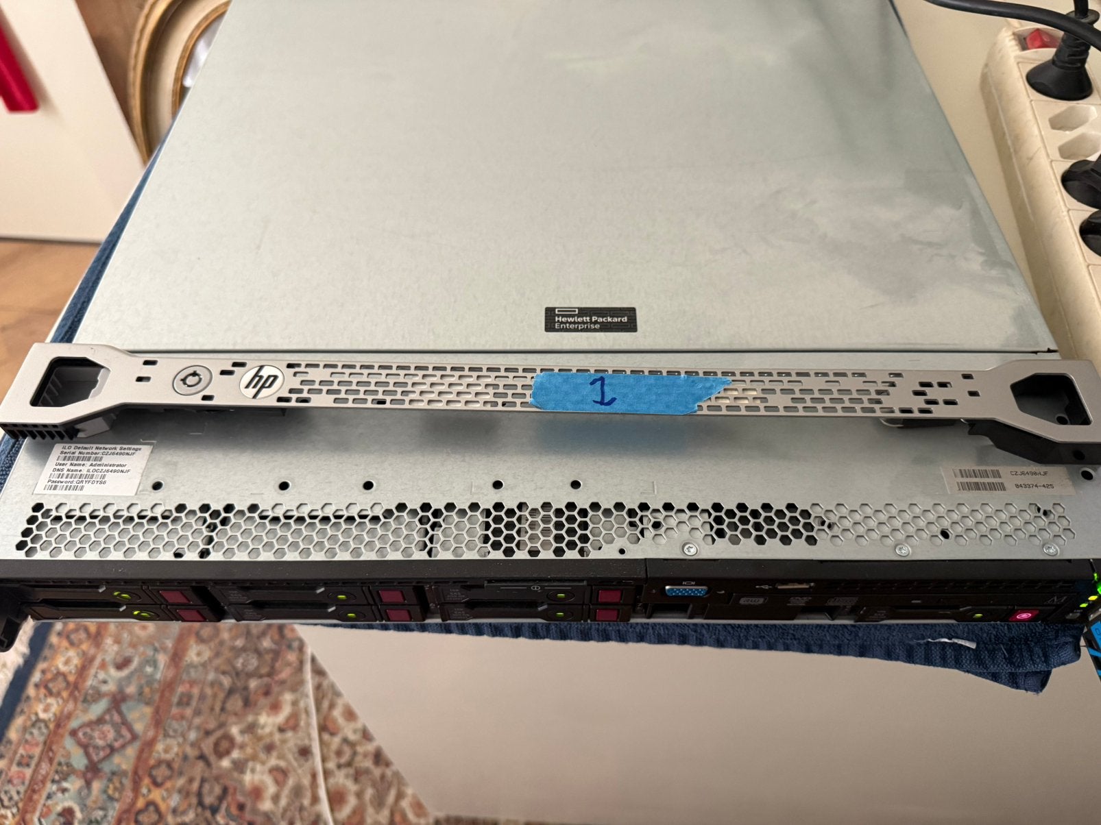 HPE DL360 G9  (Full Options én Afgeladen Vol)!, Computers en Software, Servers, Ophalen, Gebruikt, Hot swappable onderdelen, 256 GB