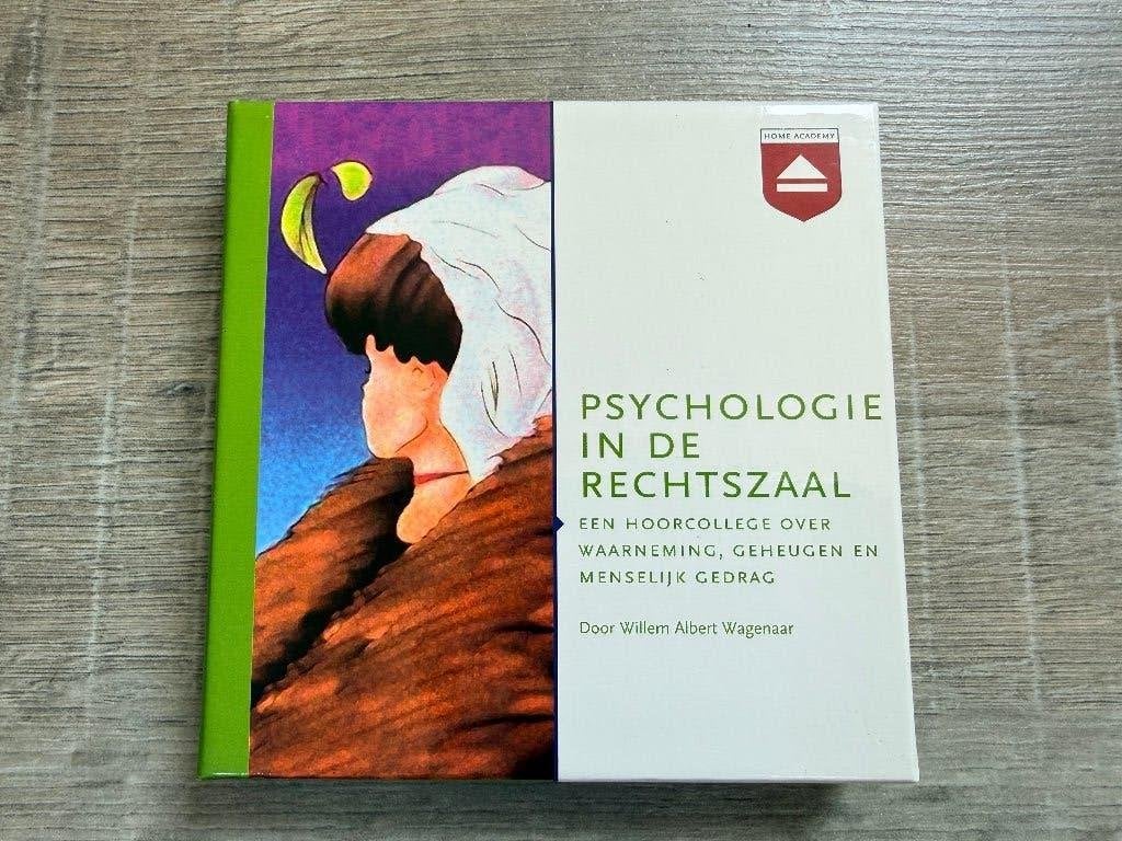 7 cd luisterboek hoorcollege psychologie in de rechtzaal, Ophalen of Verzenden