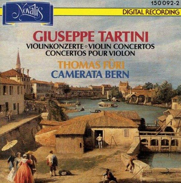 TARTINI Violin concertos CD FURI CAMERATA BERN NOVALIS, Ophalen of Verzenden, Barok, Gebruikt, Orkest of Ballet