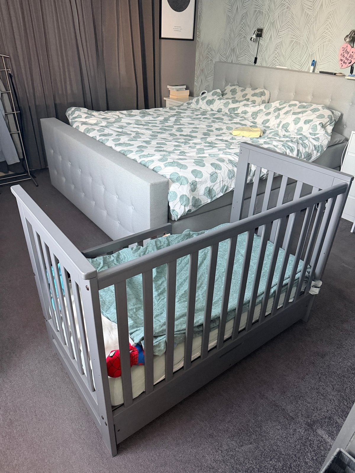 Ledikant Lieke (60x120cm) met matras Lorelli Top Exclusive, Kinderen en Baby's, Ophalen, Zo goed als nieuw, Ledikant