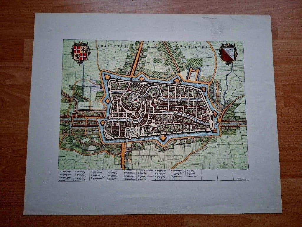 Oude land- en stadskaarten uit 1649, Landkaart, 1800 tot 2000, Nederland, Ophalen