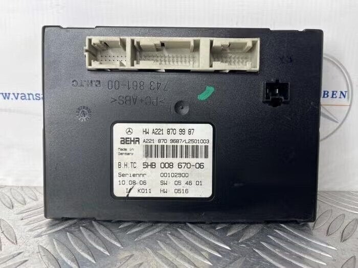 Module climatronic van een Mercedes S-Klasse, Ophalen of Verzenden, Gebruikt