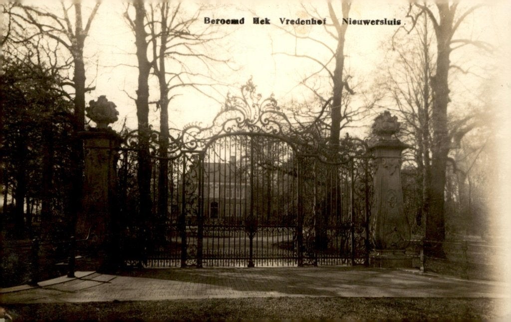 Nieuwersluis Beroemd Hek Vredenhof - FOTOKAART # 742, Verzenden, Voor 1920, Gelopen, Utrecht
