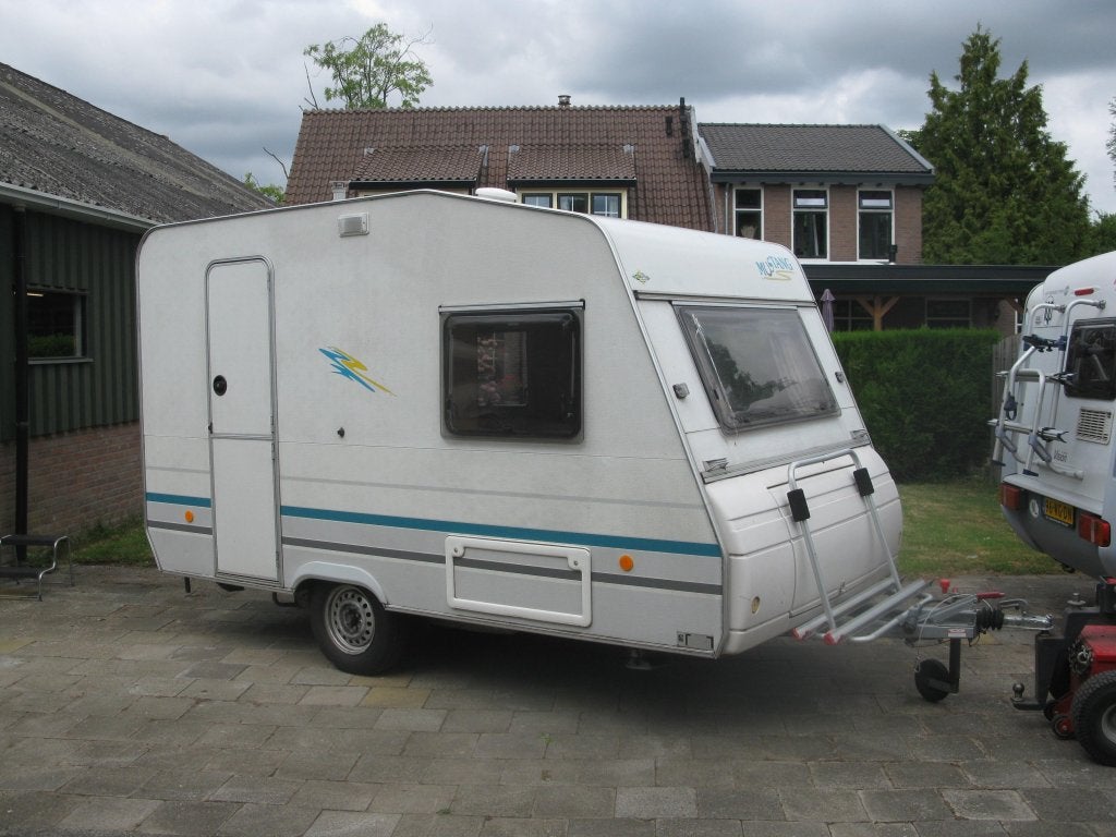 Knaus Marcampo Mustang 340 K bj 1999 met voortent, Bedrijf, Treinzit, Kachel, 500 - 750 kg