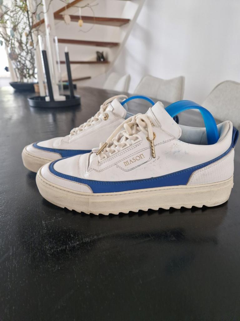 Mason Garments 40, wit/blauw, Kleding | Dames, Schoenen, Blauw, Ophalen of Verzenden, Sneakers of Gympen, Mason garment