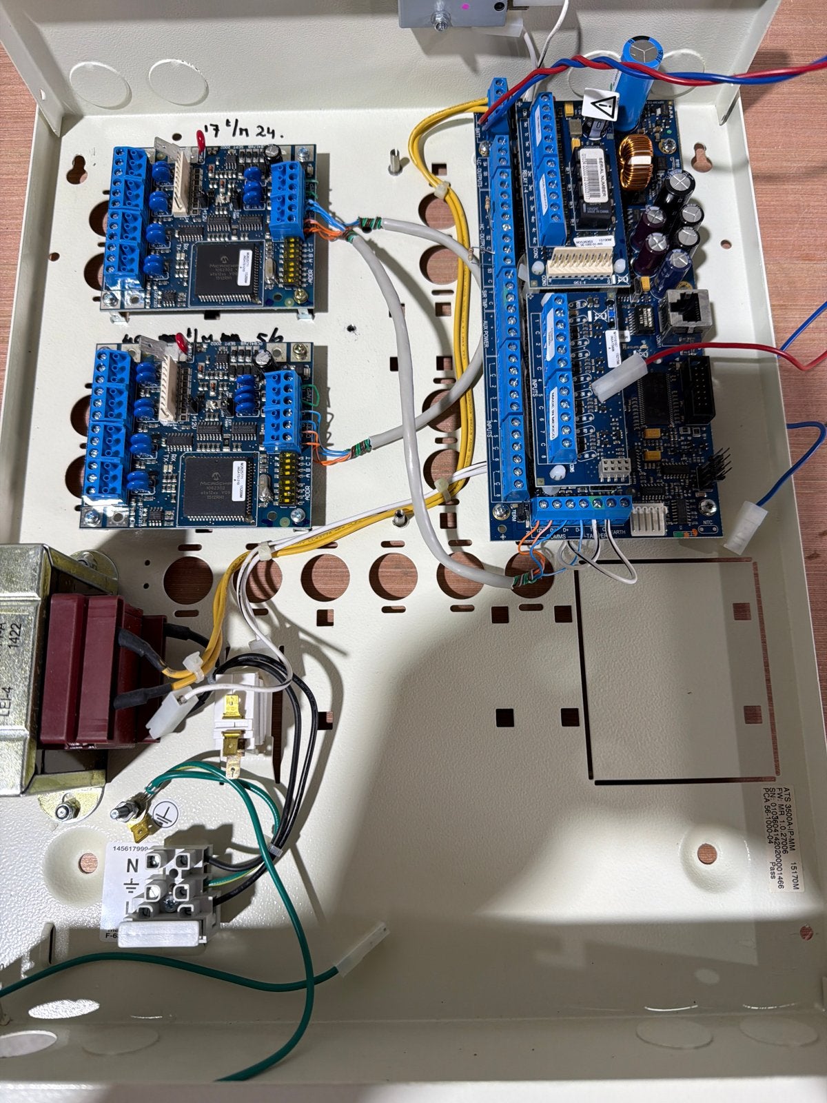Aritech ATS3500AIP, Ophalen