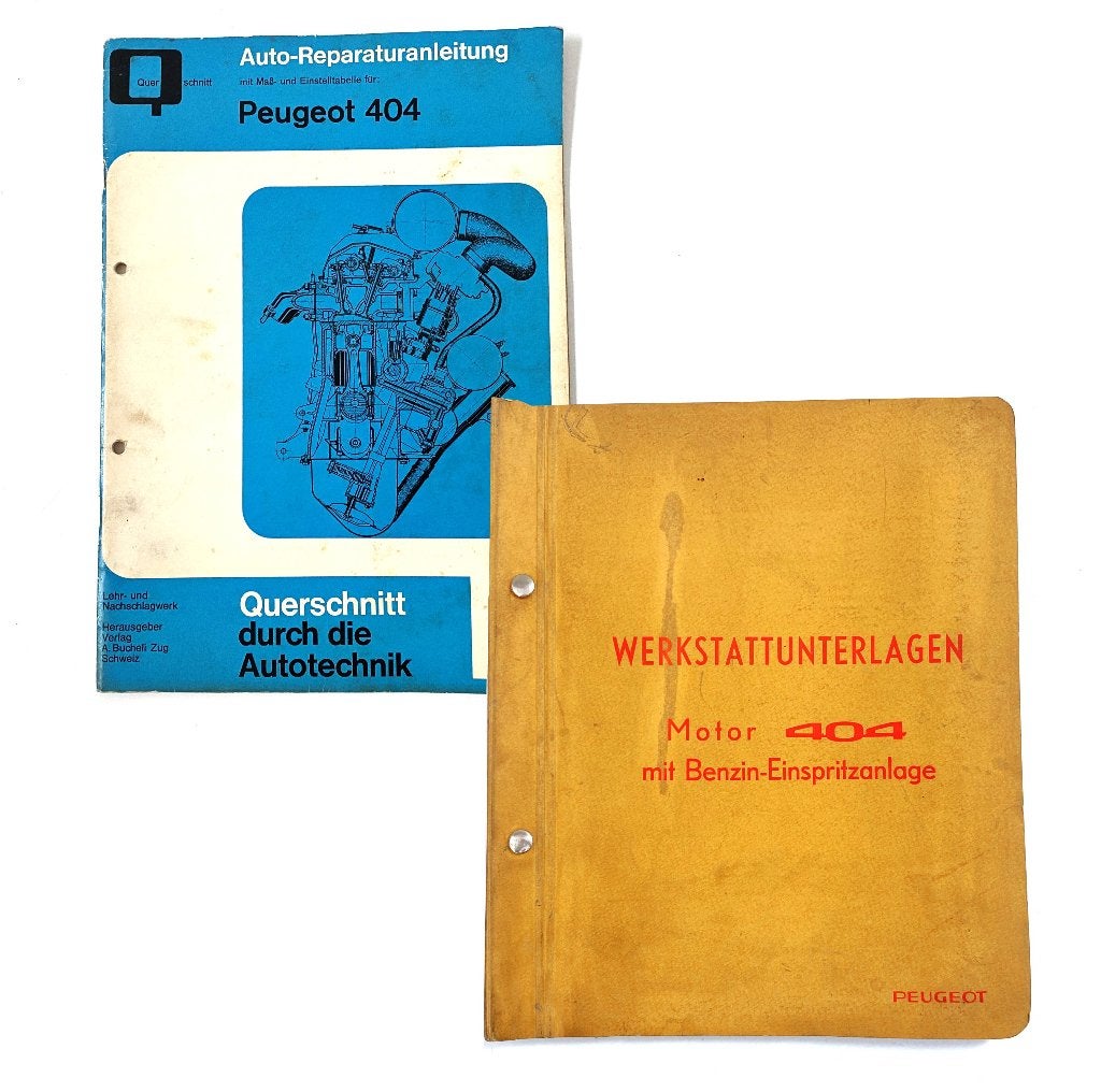 Peugeot 404 – Workshop manuals, Verzenden