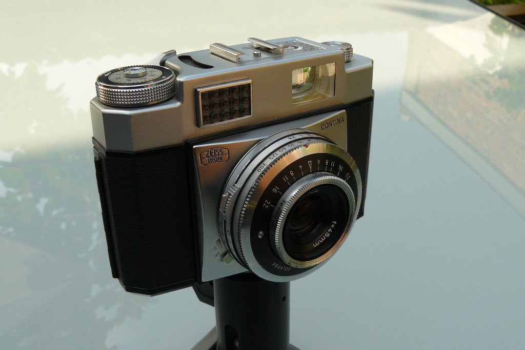 Zeiss Ikon Contina 35mm – Pantar 45mm f/2.8, Ophalen of Verzenden, Gebruikt, Compact, Overige Merken