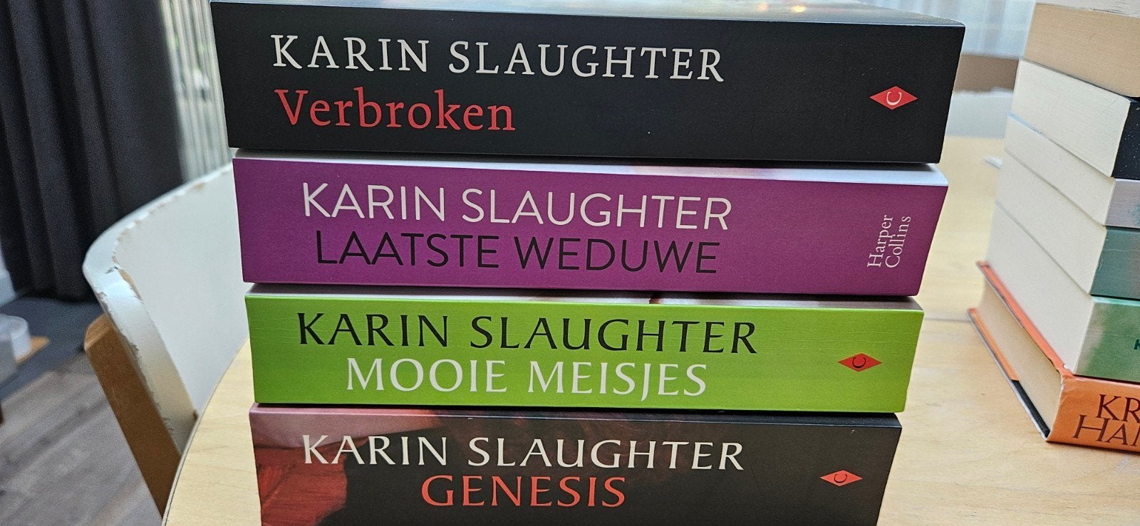 4x Karin Slaughter boeken:, Boeken, Ophalen, Gelezen, Karin Slaughter