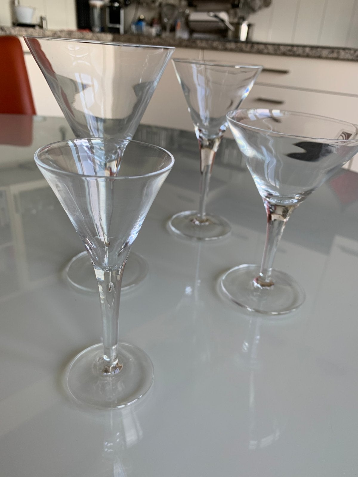 Martini glas - Luigi Bormioli - Made in Italy, Glas of Glazen, Overige merken, Ophalen of Verzenden, Modern