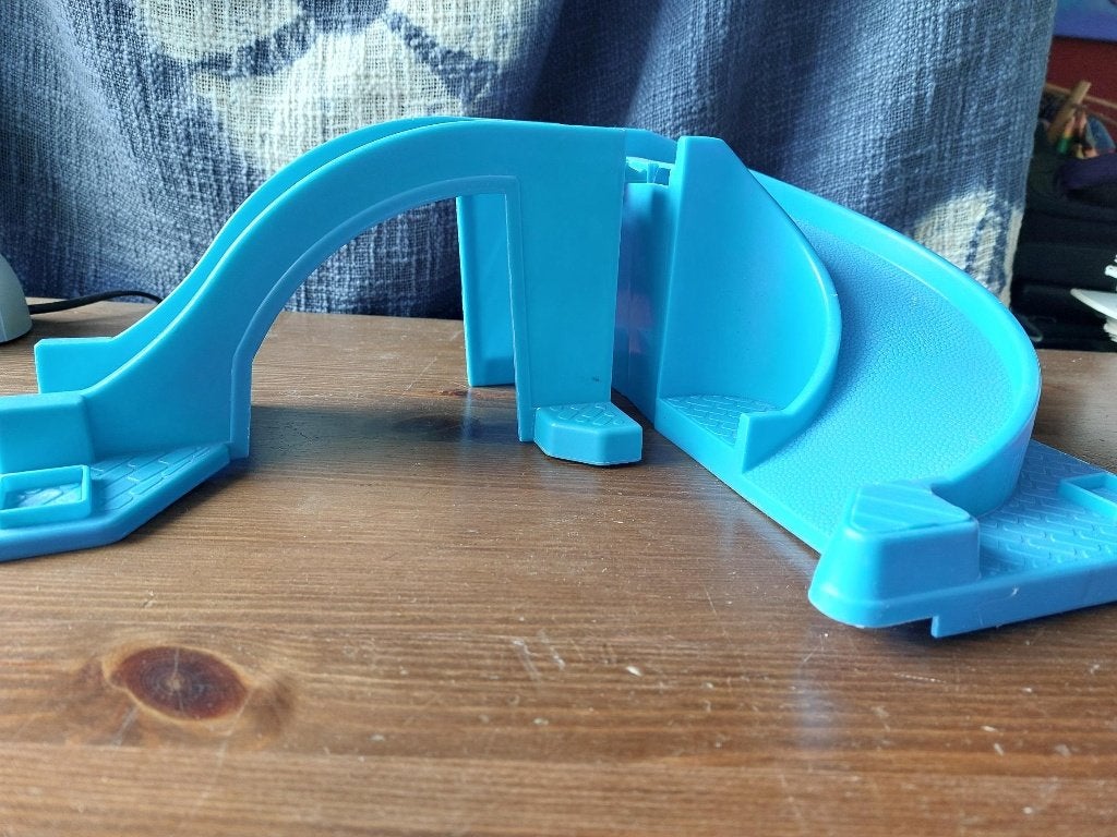 Vintage Fisher-Price Main Street (#2500) bochtbanen, Ophalen of Verzenden, Gebruikt, Speelset