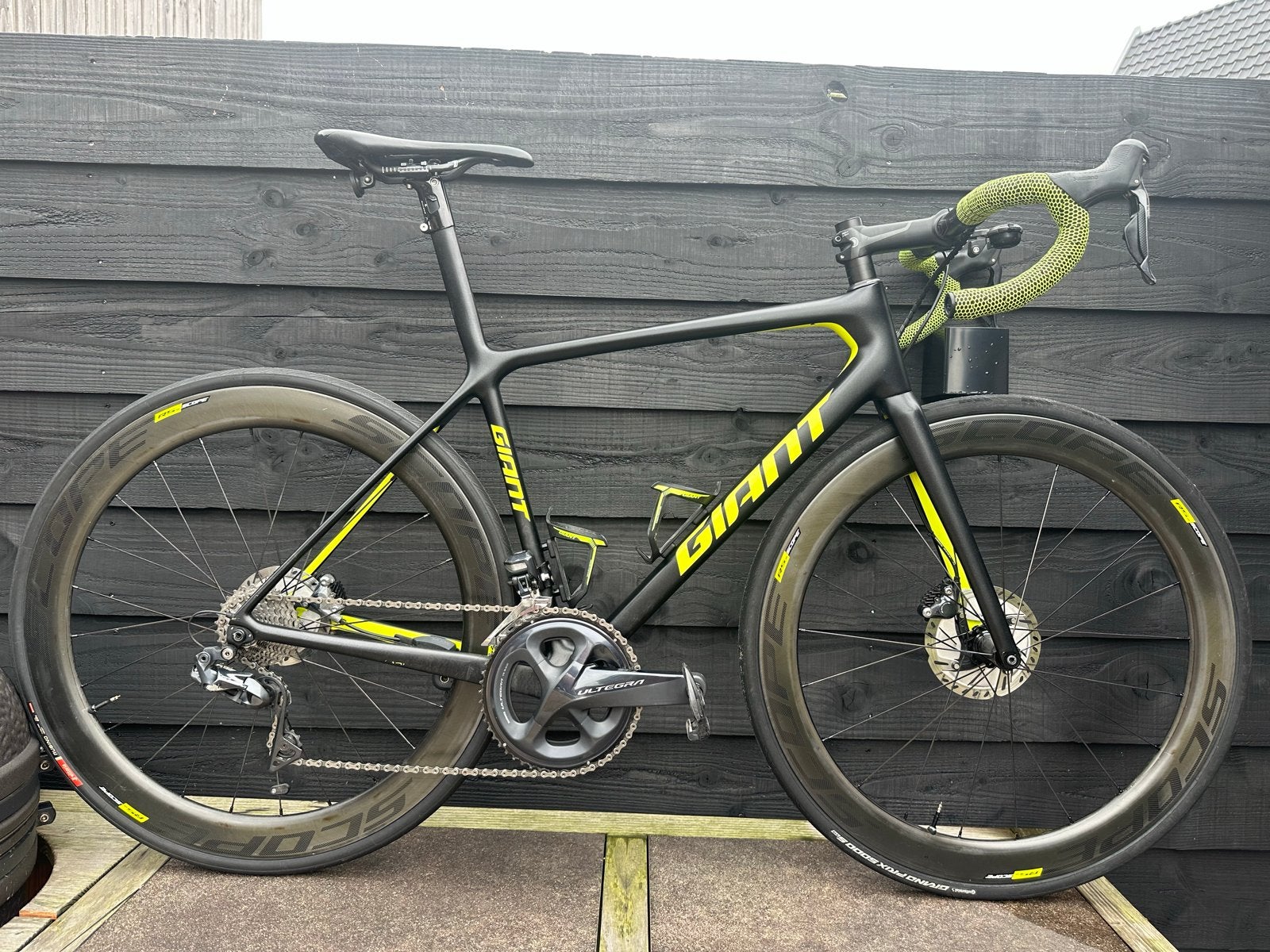 Giant racefiets met Powermeter, Ultegra Di2, custom gespoten, Ophalen, 28 inch, Gebruikt, Giant