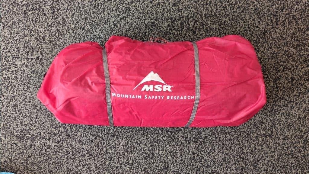 MSR Mutha Hubba NX Green 3 persoons tent, Ophalen, Zo goed als nieuw, Tot en met 3