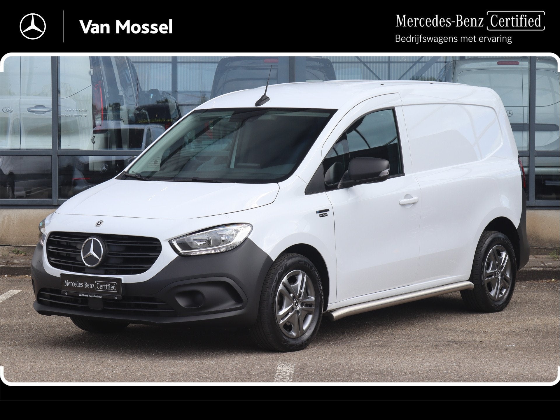 Mercedes-Benz eCitan L1 Pro 51 kWh | CLIMA/NAVI/CAMERA/CRUIS, Auto's, 45 kWh, Stof, Gebruikt, Zwart