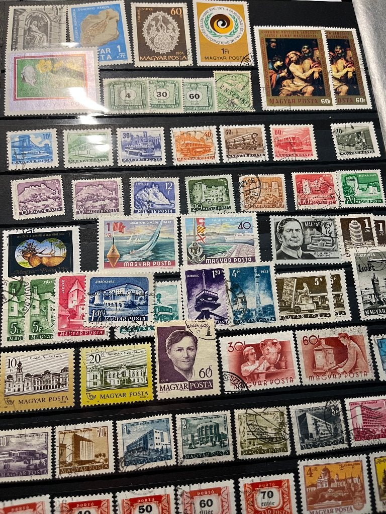 Postzegels Hongarije, Ophalen of Verzenden, Gestempeld