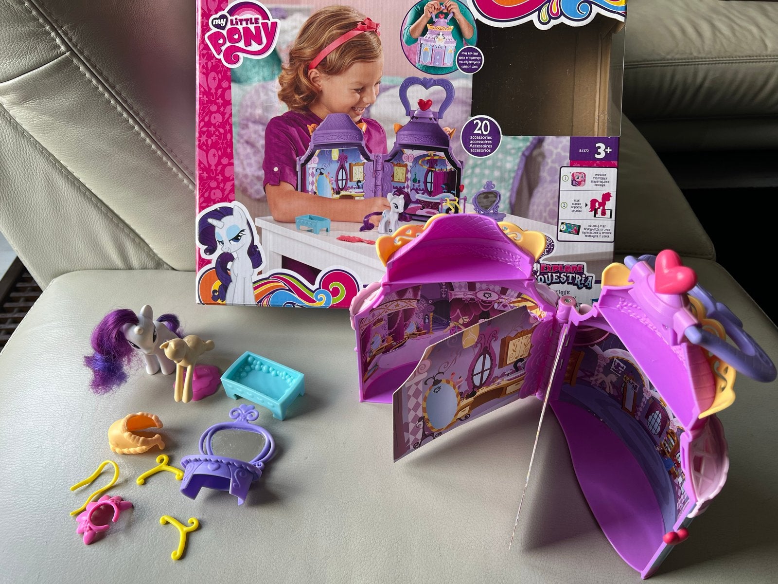 My Little Pony Rarity Boutique Speelset, Kinderen en Baby's, Speelgoed | My Little Pony, Zo goed als nieuw, Ophalen of Verzenden