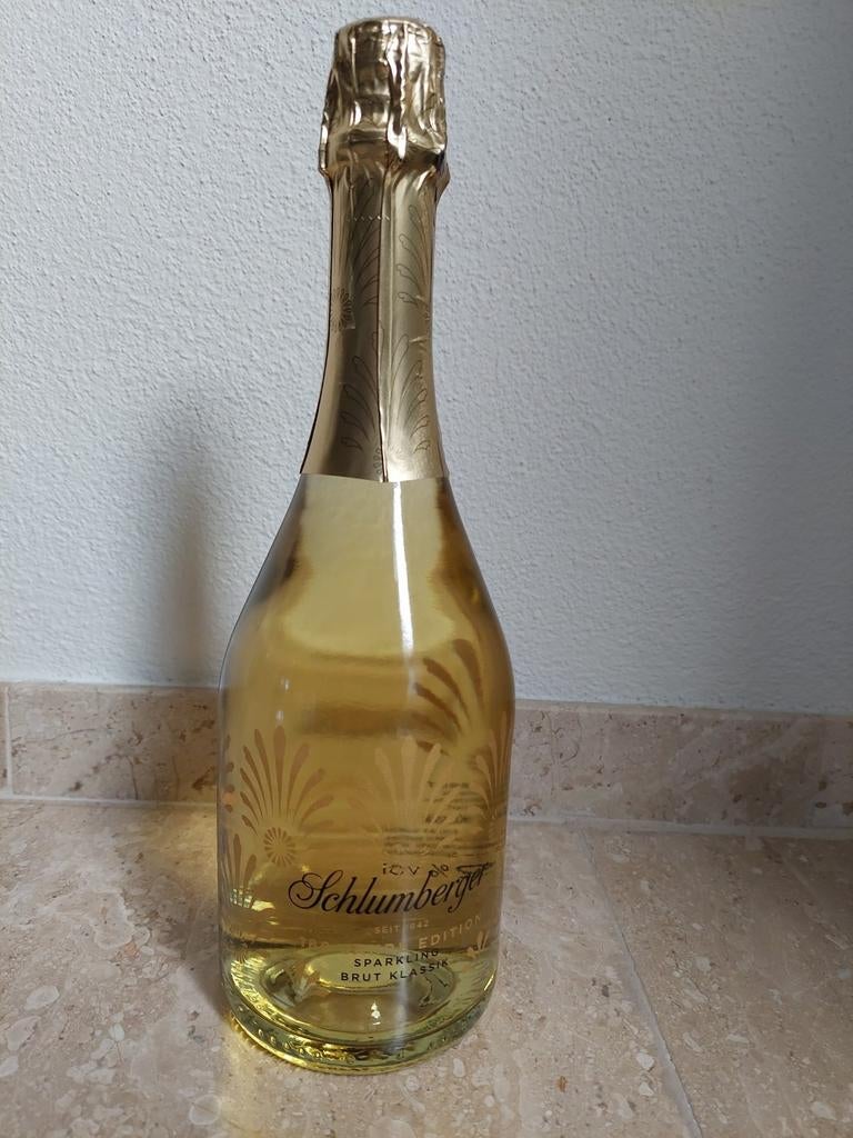 Schlumberger sparkling brut limited edition, Ophalen, Nieuw, Witte wijn