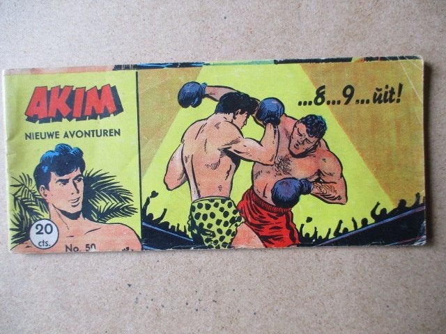 ad000197 akim 59, Boeken, Eén stripboek, Ophalen, Gelezen