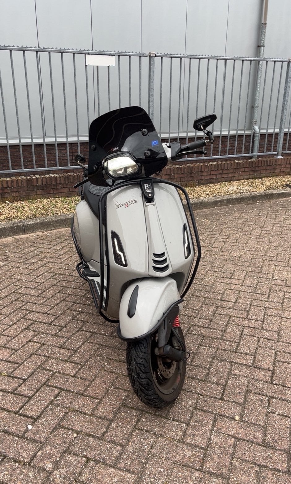 Vespa Sprint 80cc, Fietsen en Brommers, Scooters | Vespa, Ophalen, Overige modellen, Maximaal 45 km/u, Zo goed als nieuw