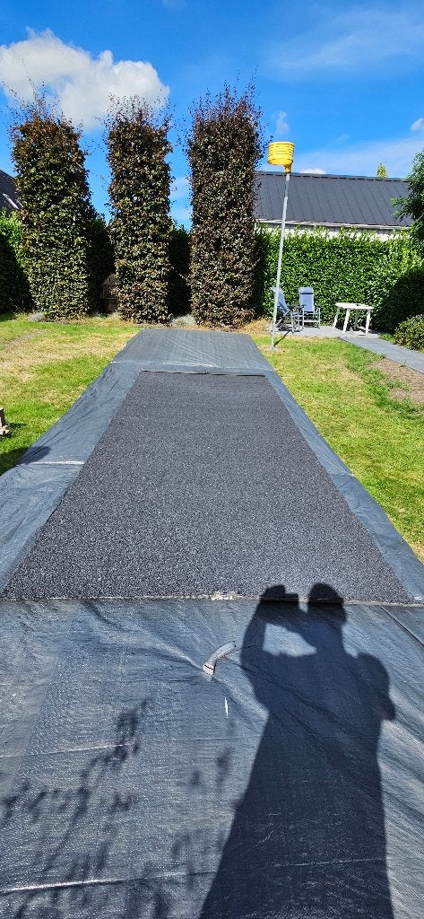 Kunstgras Antraciet (4,80 x 1,90), Tuin en Terras, Ophalen, Monk Sports, Nieuw, Minder dan 10 m²