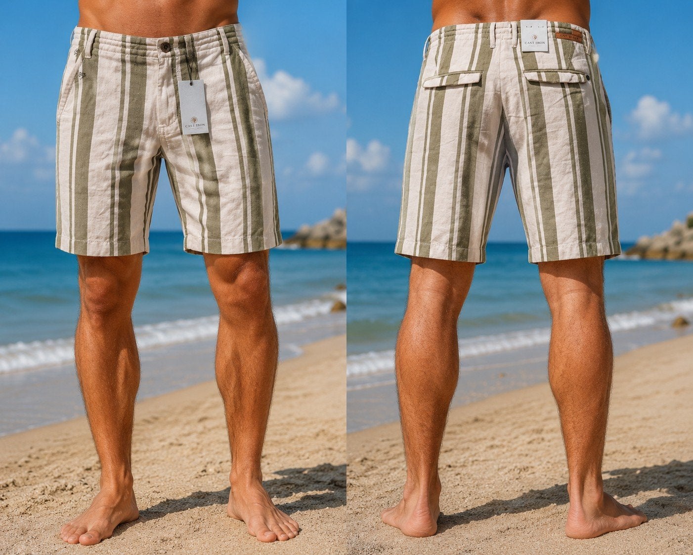 Cast Iron & Vanguard shorts **3 voor €99,95**, Ophalen of Verzenden, Nieuw, Blauw, W36 - W38 (confectie 52/54)