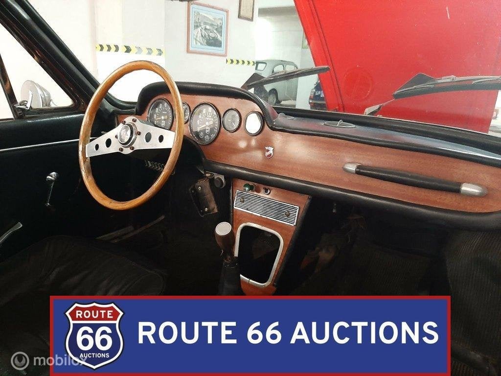 Fiat Moretti 850 Sportiva | 1969 | Route 66 Auctions, Auto's, Overige carrosserieën, Zwart, Bedrijf, Handgeschakeld