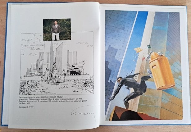 Hermann, luxe, Eén stripboek, Verzenden, Zo goed als nieuw, Hermann