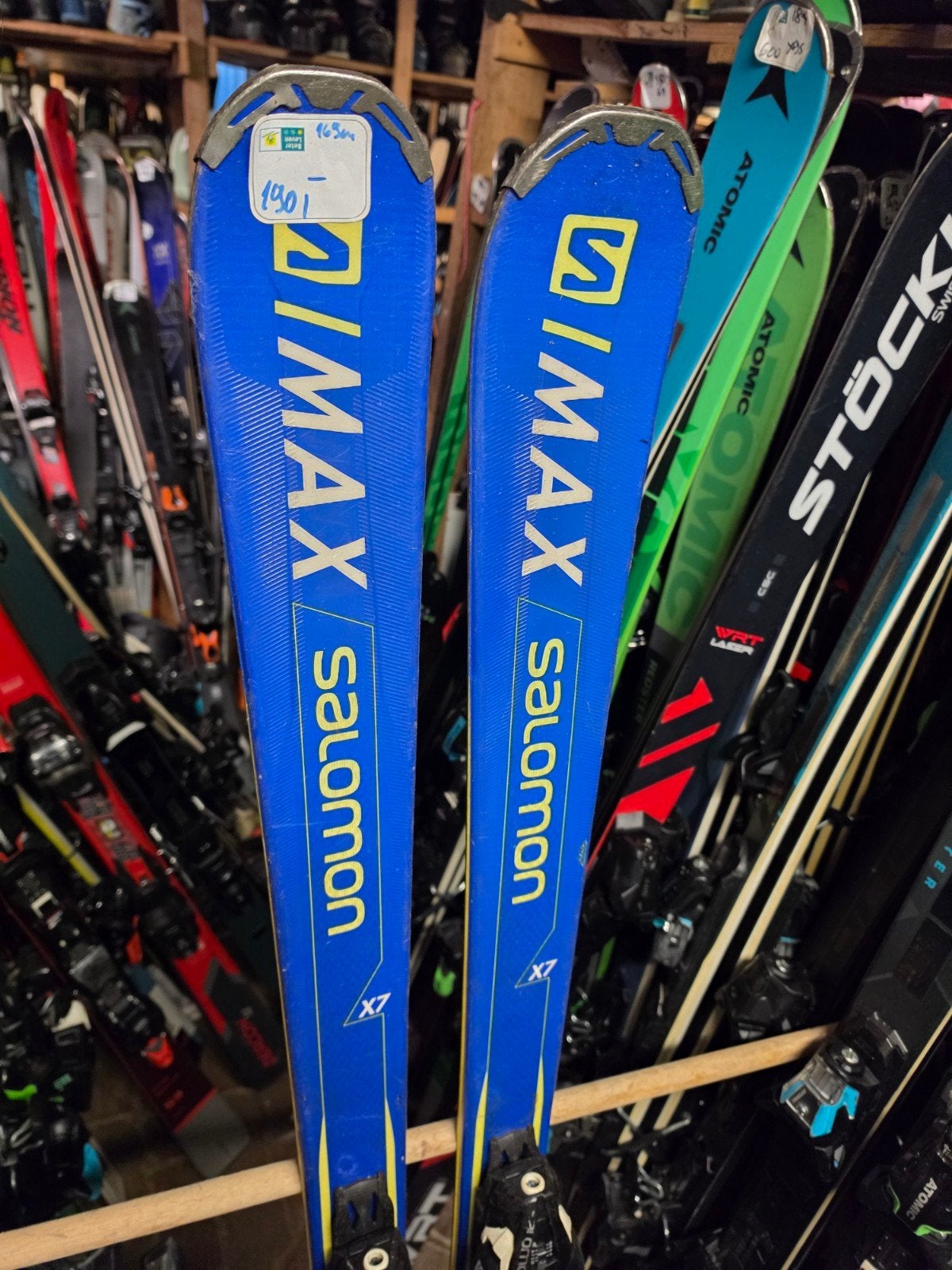 169cm SALOMON S MAX X7 ALL ROUD SKIS, 160 tot 180 cm, Q, Zo goed als nieuw, Carve
