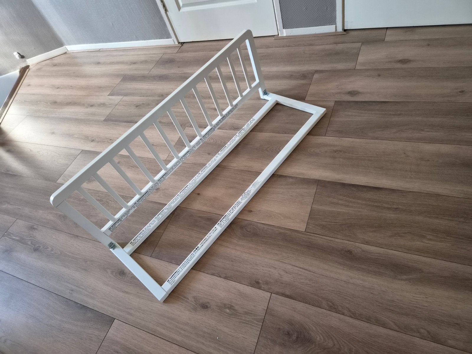 wit houten bedrek, Huis en Inrichting, Ophalen, Zo goed als nieuw