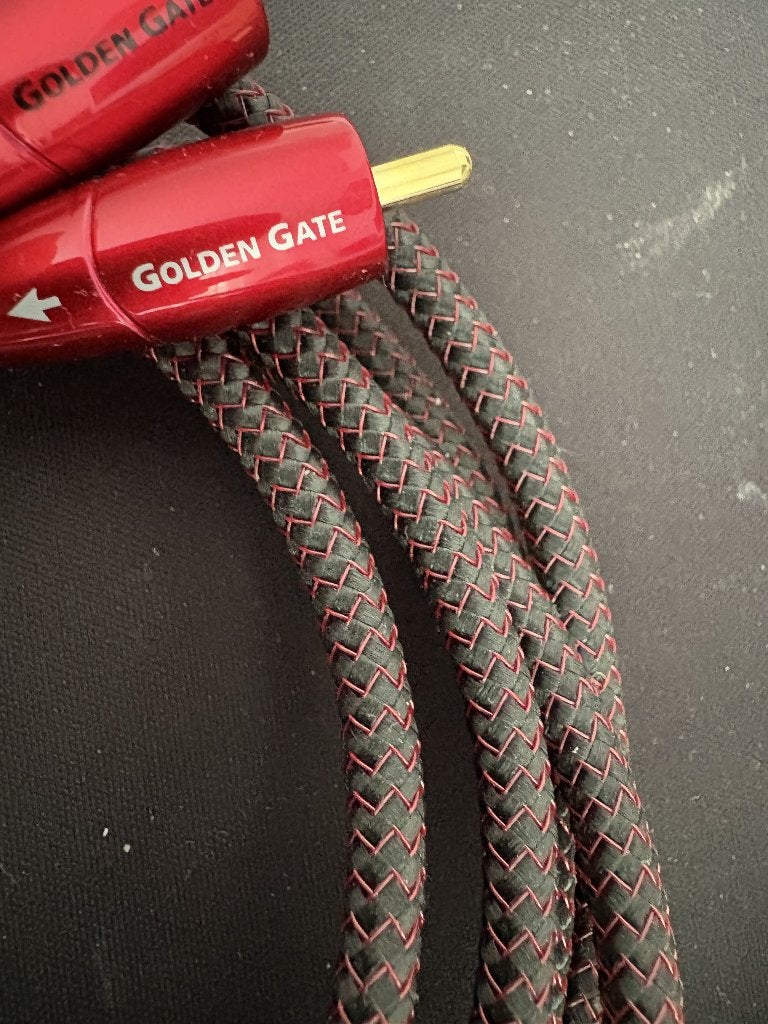 audioquest golde gate, Ophalen of Verzenden, Zo goed als nieuw, Minder dan 2 meter, Coaxiale kabel
