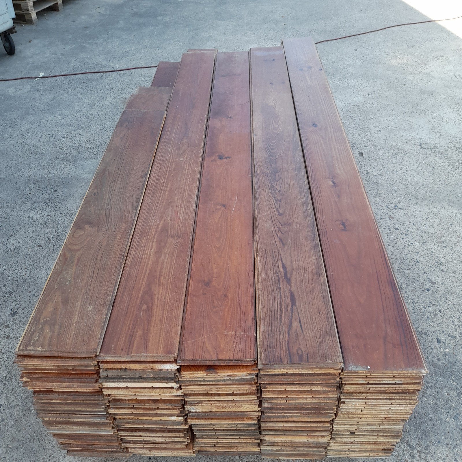 Massief grenen vloer 46m2 houten vloerdelen 19,3  cm breed, Vloerdelen of -planken, 10 m² of meer, Nvt, 10 tot 30 cm