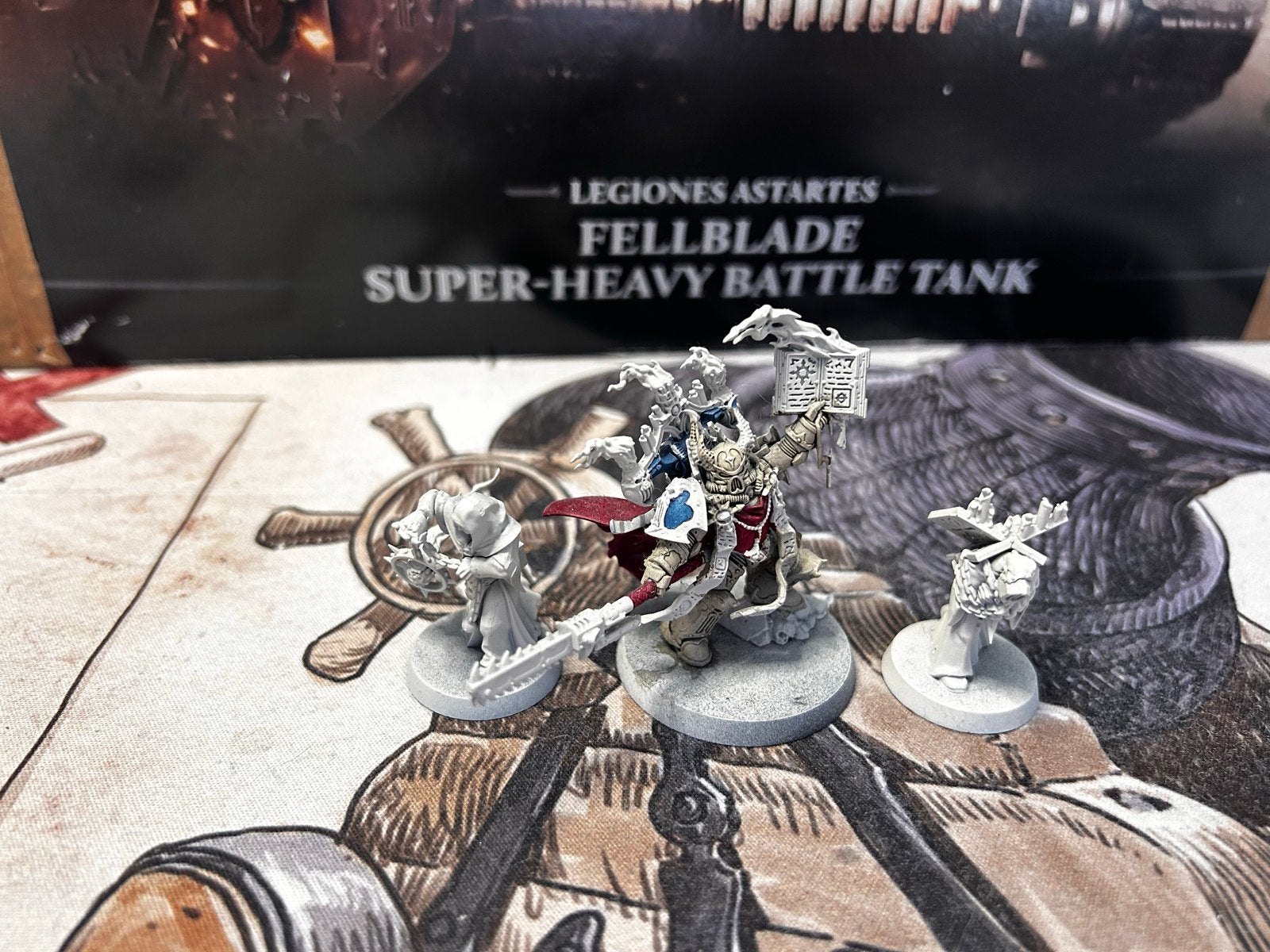 Warhammer 40K Dark Apostle Chaos Space Marines, Ophalen of Verzenden, Gebruikt, Warhammer 40000