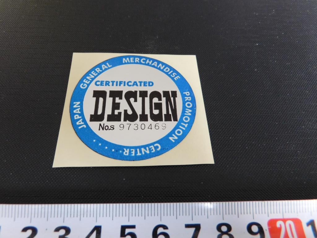 sticker certificated design japan general merchandise promot, Ophalen, Zo goed als nieuw