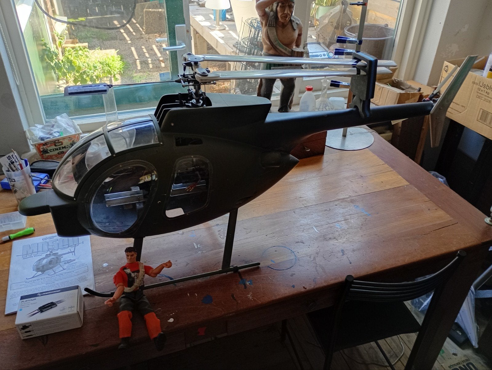 RC Helikopter Elektrisch Align T-rex 600 Thunder Tiger, Ophalen
