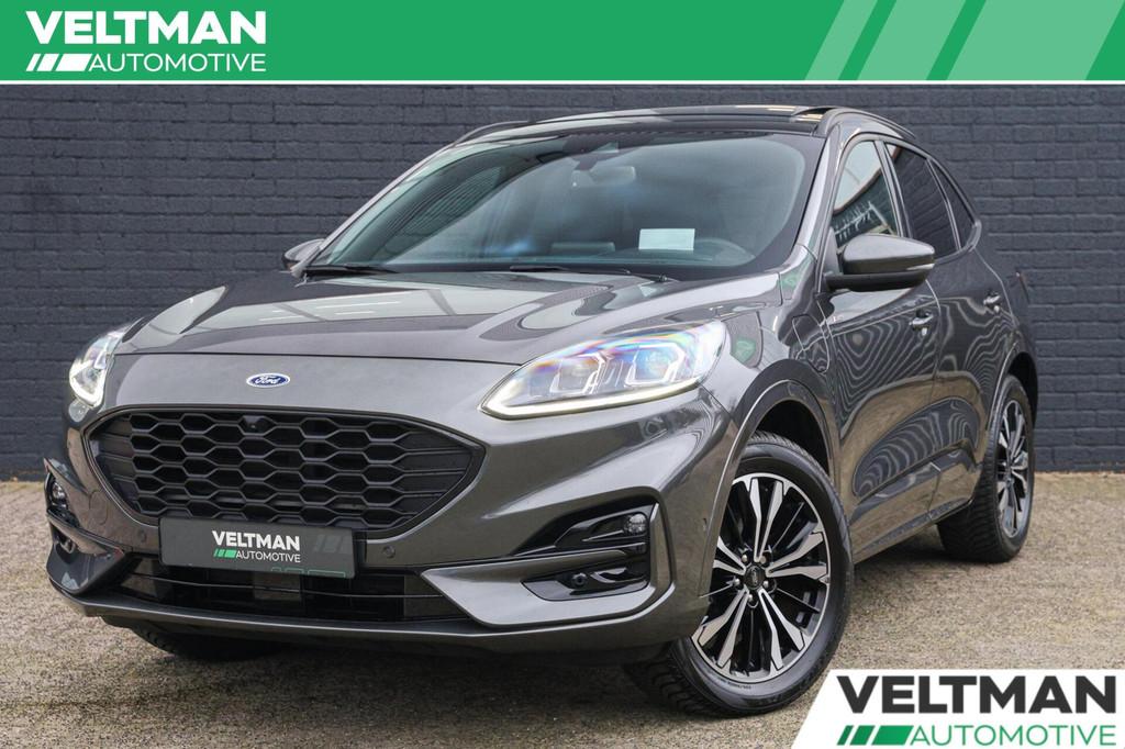 Ford Kuga 2.5 PHEV ST-Line X PANO TREKHAAK ADAPTIVE CRUISE H, Adaptive Cruise Control, Gebruikt, 4 cilinders, Leder
