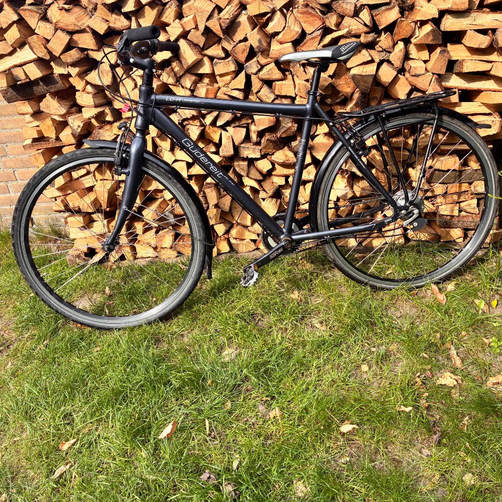 Trekking fiets Gudereit Rohloff, 28 inch, Gebruikt, 10 tot 15 versnellingen, Velgrem