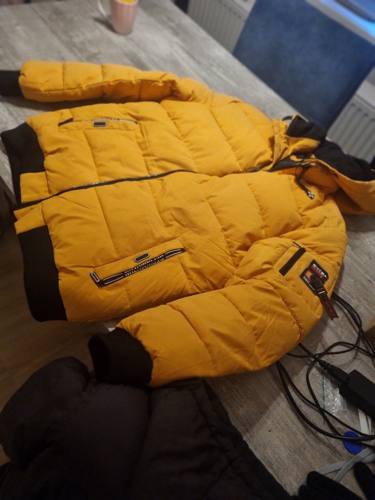 Heren winterjas maat xl nieuw is die nog merk jingpal, Geel, Ophalen of Verzenden, Jingpai, Maat 56/58 (XL)