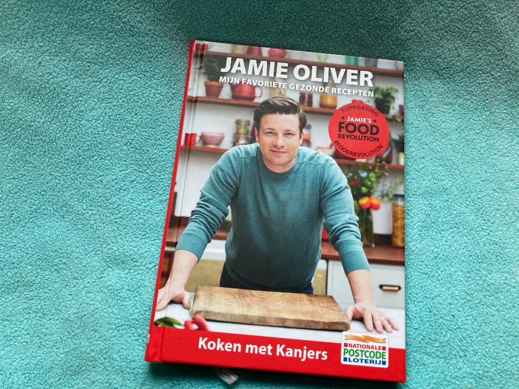 📕 Jamie Oliver - Mijn favoriete gezonde recepten, Boeken, Ophalen of Verzenden, Zo goed als nieuw, Overige gebieden