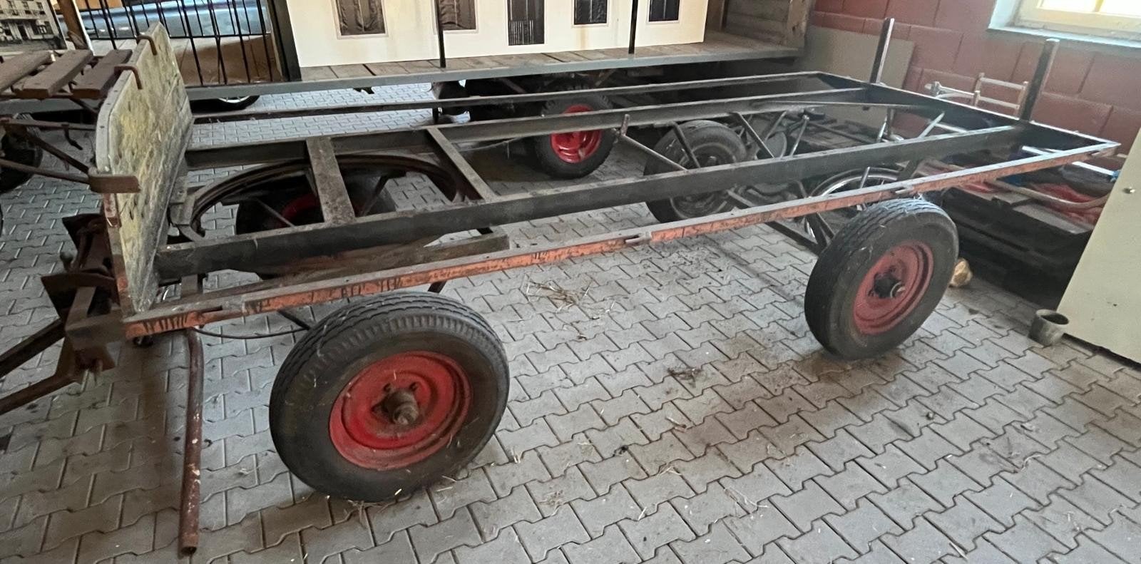 boeren wagen/platte wagen onderstel, Ophalen