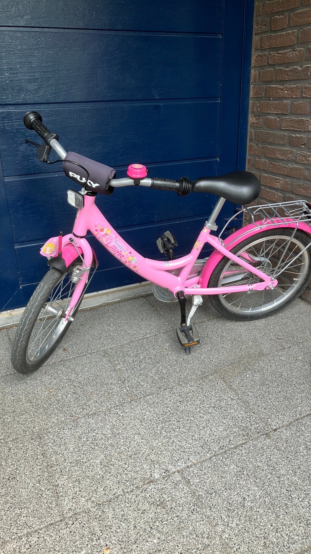 Puky kinderfiets, prinsess lilyfee 18inch, Ophalen, Zo goed als nieuw, 18 inch, Handrem