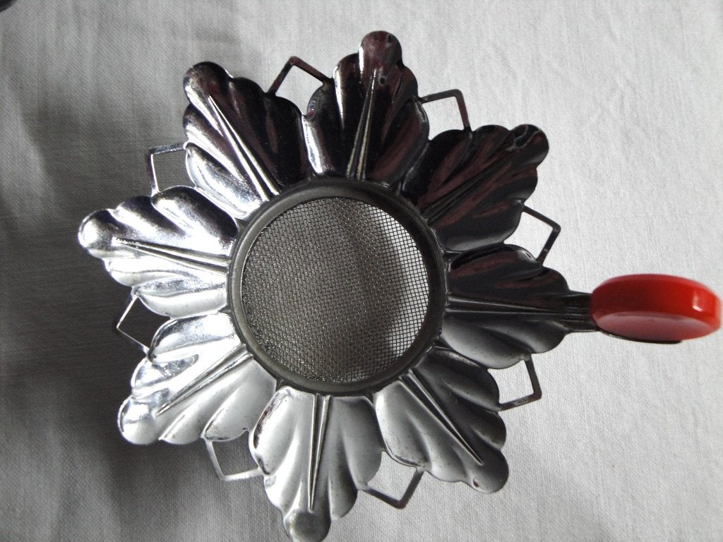Foto 4 van vintage theezeefje
