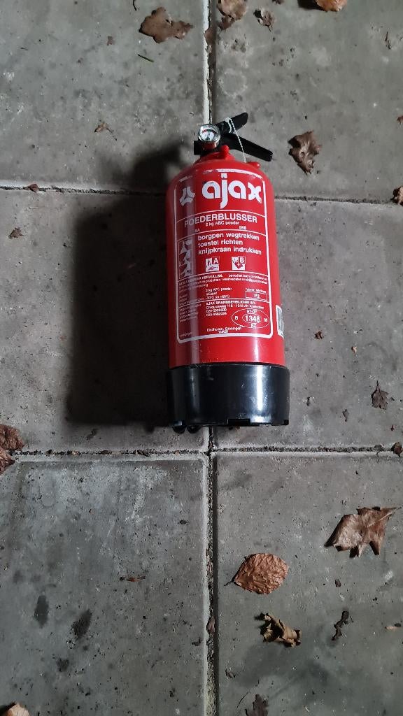 brandblusser, Ophalen, Zo goed als nieuw