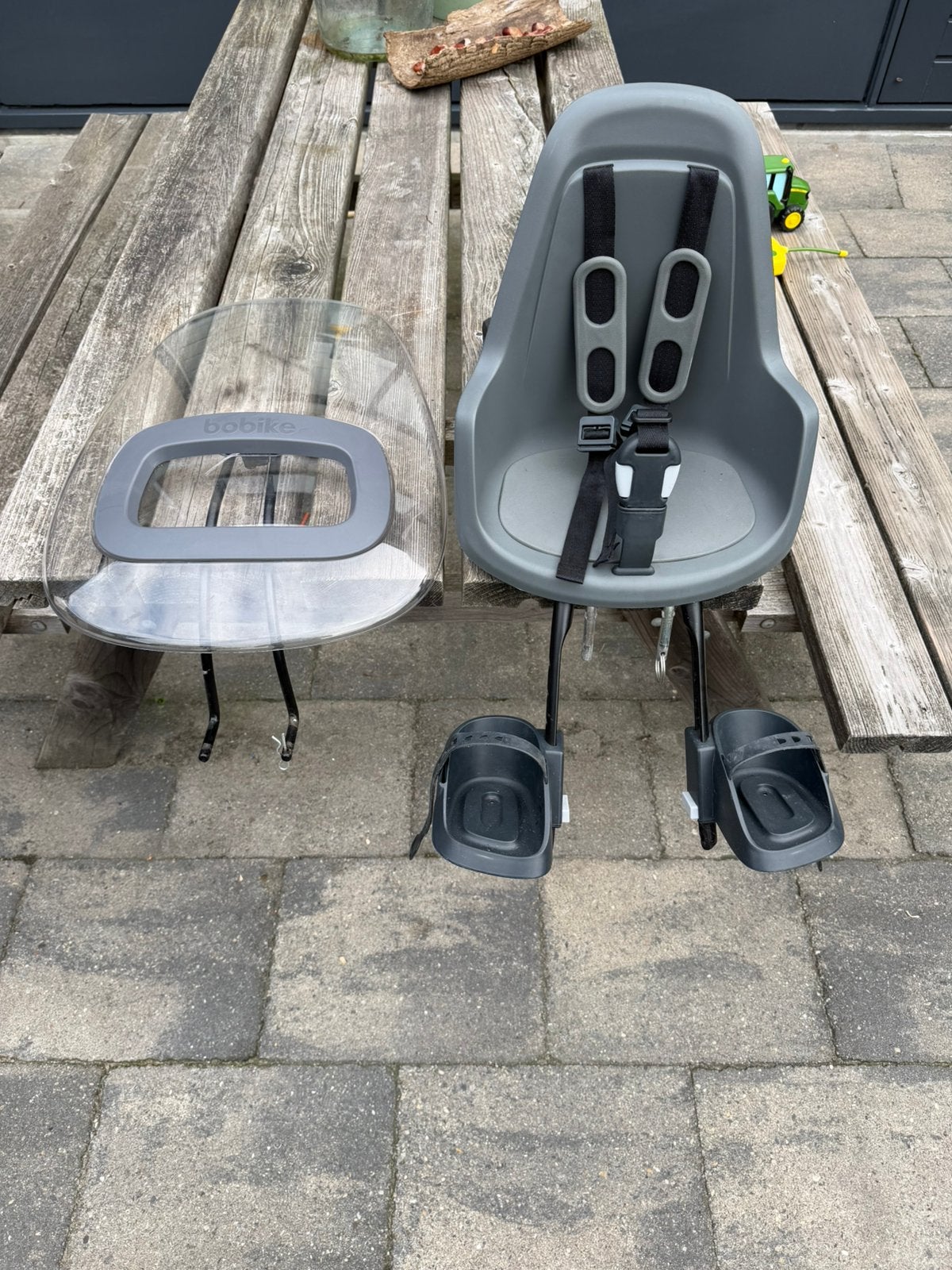Bobike Mini One Voorzitje incl Windscherm, Ophalen, Zo goed als nieuw, 9 t/m 18 kg