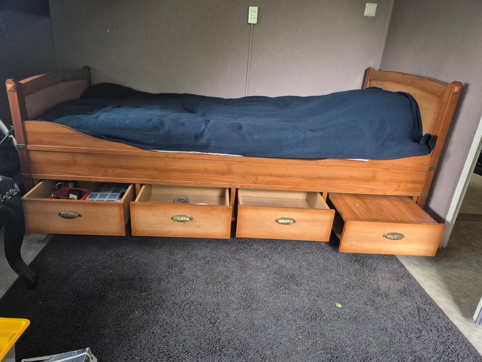 Gautier - Klassieke stoere kamer, compleet, Ophalen, Zo goed als nieuw, Eenpersoons, Klassiek/Stoer