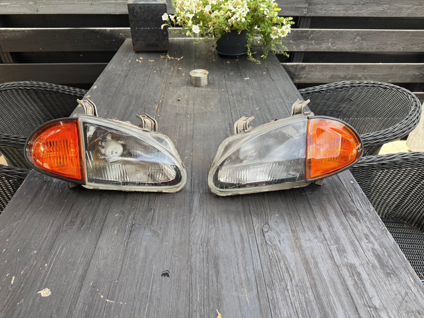 Koplampen honda delsol, Ophalen, Gebruikt, Honda