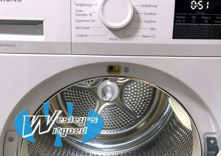 Siemens IQ300 warmtepompdroger 8kg – 1 jaar garantie​, Witgoed en Apparatuur, Wesley's Witgoed, Info@wesleyswitgoed.nl, Industrieweg 3B, 1613KT Grootebroek, Nederland